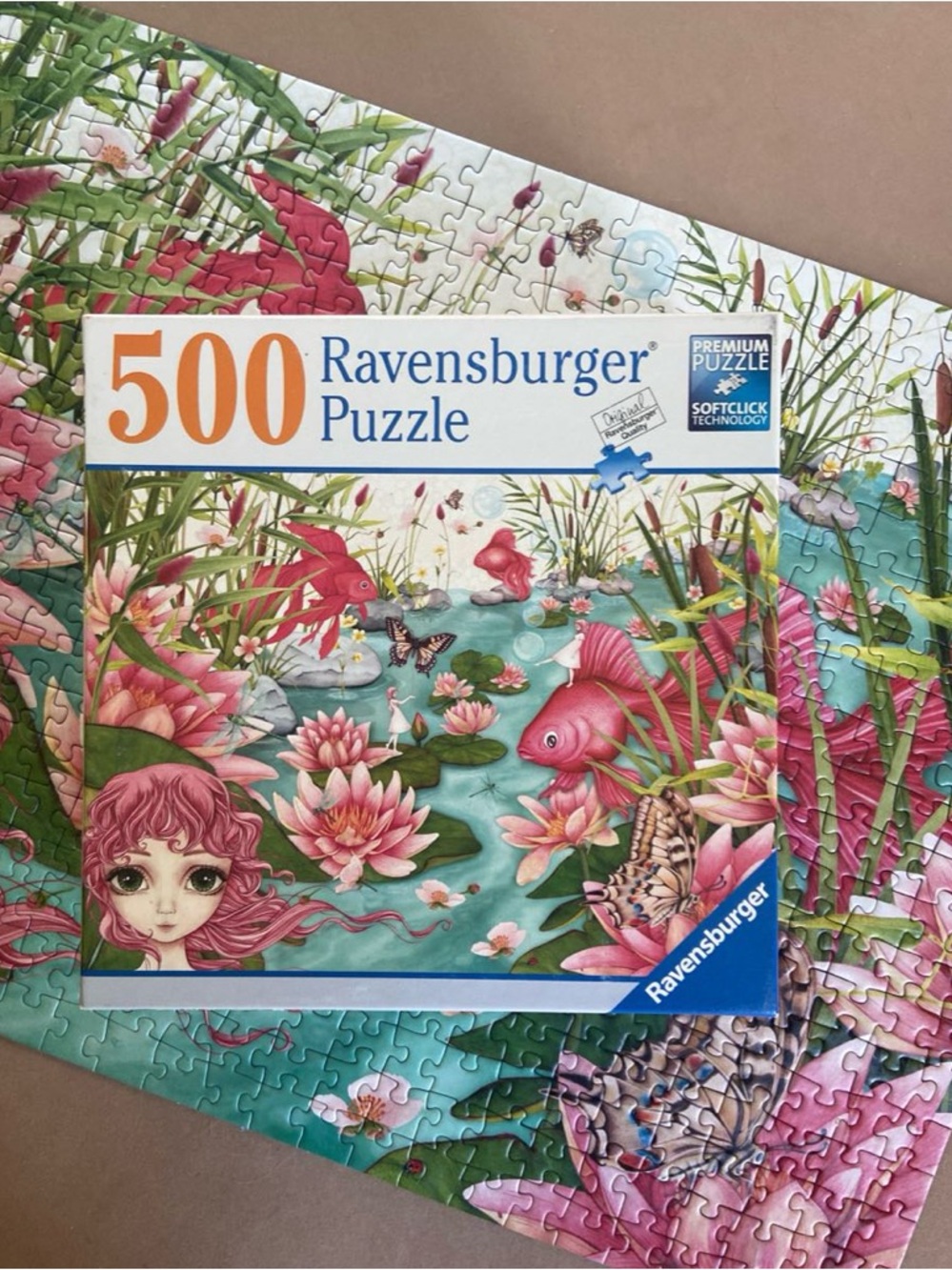 Ravensburger 500 (2022) Minu’s Pond Daydreams